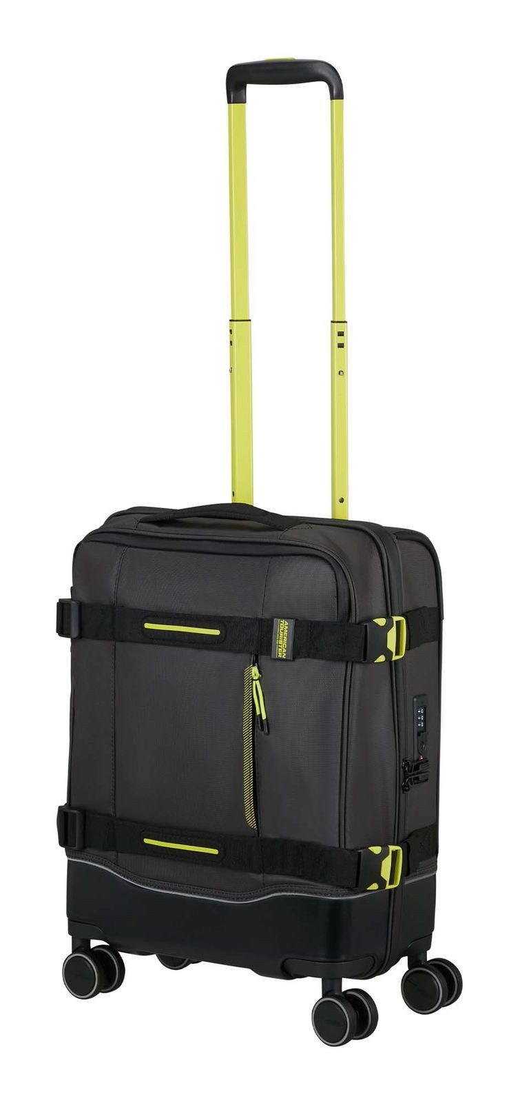 American Tourister® Weichgepäck-Trolley Spinner TSA Coated, 4 Rollen