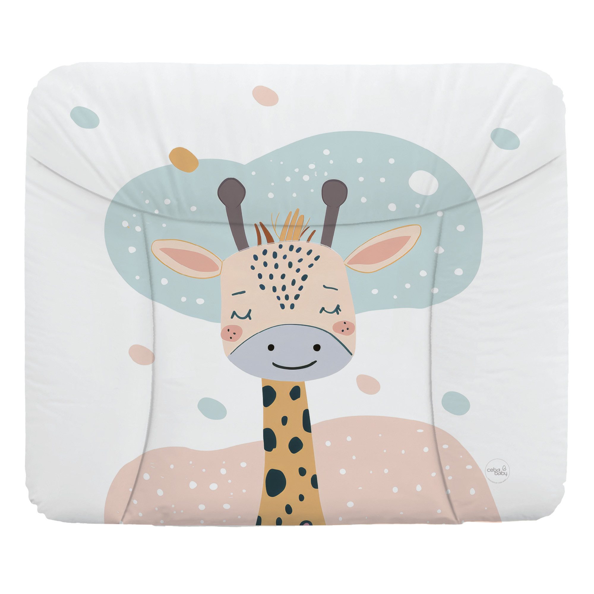 CEBA BABY Wickelauflage Weiche Wickeltischauflage 50 x 70 cm, 72 x 75 cm, 85 x 72 cm, Wickelauflage für Junge und Mädchen - Wasserdicht, abwaschbar