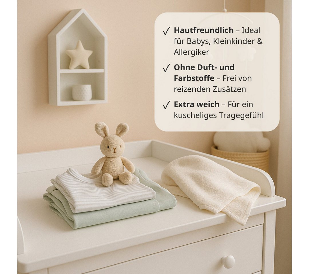 Thumbnail - BabyBabo Premium Wunderweich Waschmittel Sensitive für Babys, Kleinkinder & Allergiker Vollwaschmittel (für empfindliche...