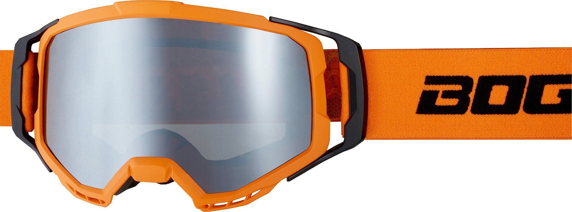 Bogotto Motorradbrille B-1 Motocross Brille Orange/Black