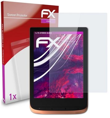 atFoliX Schutzfolie Panzerglasfolie für PocketBook Touch HD 3, Ultradünn und superhart
