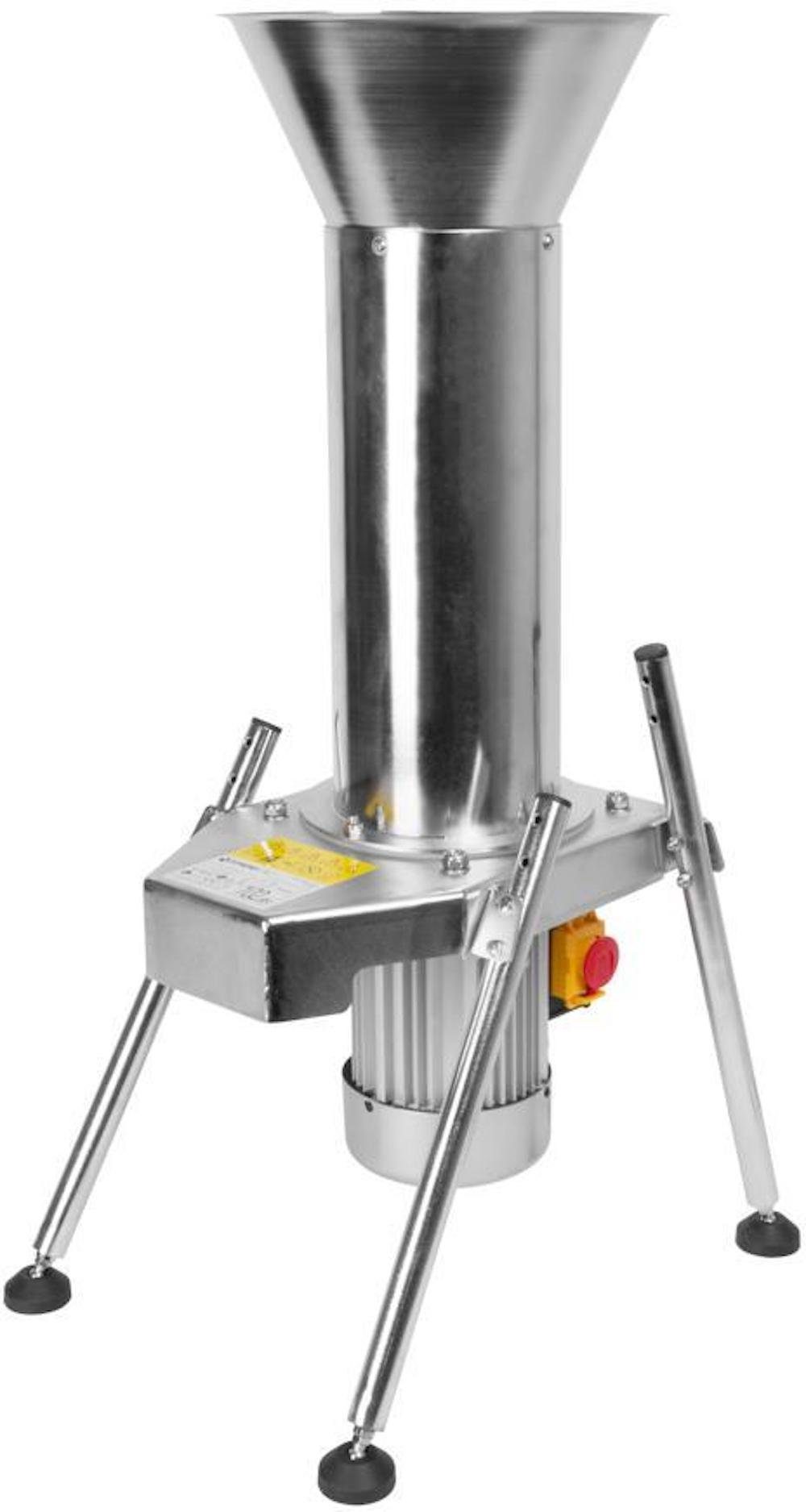 Zerkleinerer elektrische Zerkleinerer EFC-1 für Früchte, 1100W, 15 Lit., 400kg/h, 5