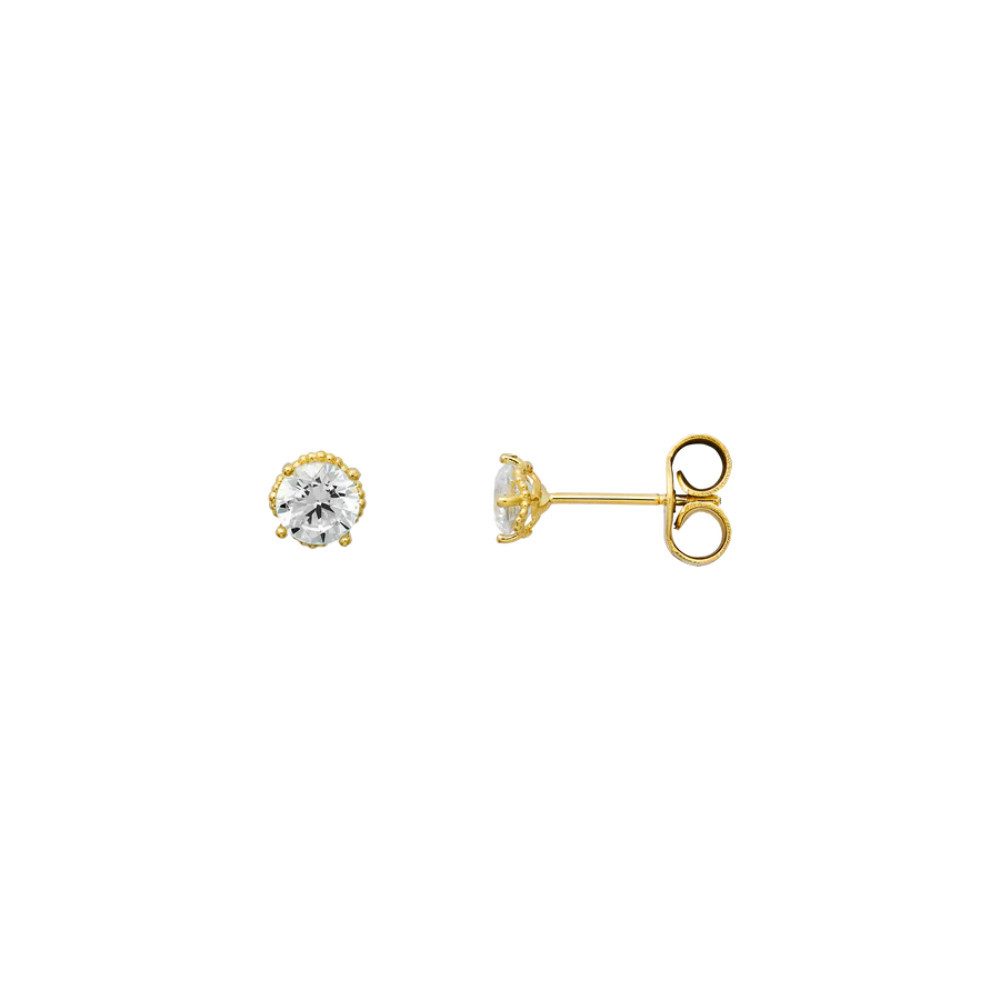 XENOX Paar Серьги-гвоздики XG14K6075G, Серьги-гвоздики mit Zirkonia