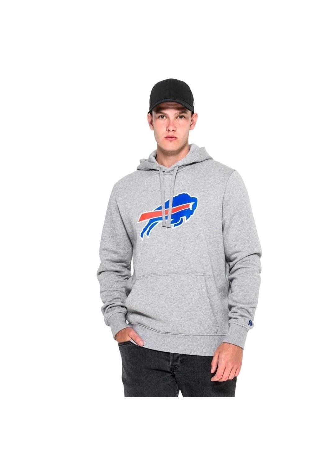 New Era Hoodie Buffalo Bills NFL Team Logo Hoody Grau Kapuzenpullover New Era (1-tlg)
