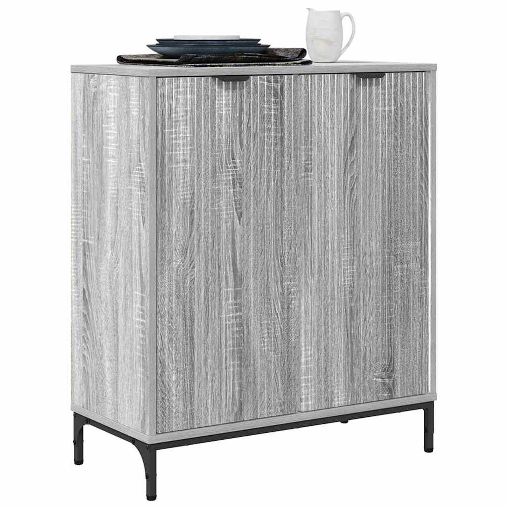 vidaXL Sideboard Sideboard Grau Sonoma 69,5 günstig online kaufen
