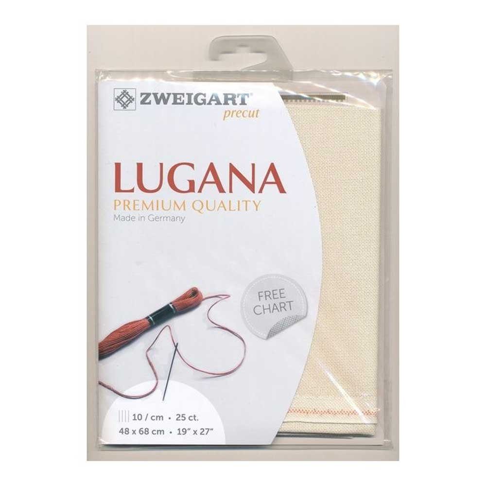 Zweigart Kreativset Zählstoff LUGANA Zweigart Precute 25 ct. 3835 Farbe