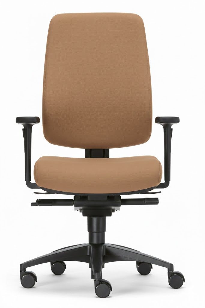 SITWELL STEIFENSAND AG Bürostuhl ergonomischer Männer-Bürostuhl mit Rückenschale und Lordosenstütze