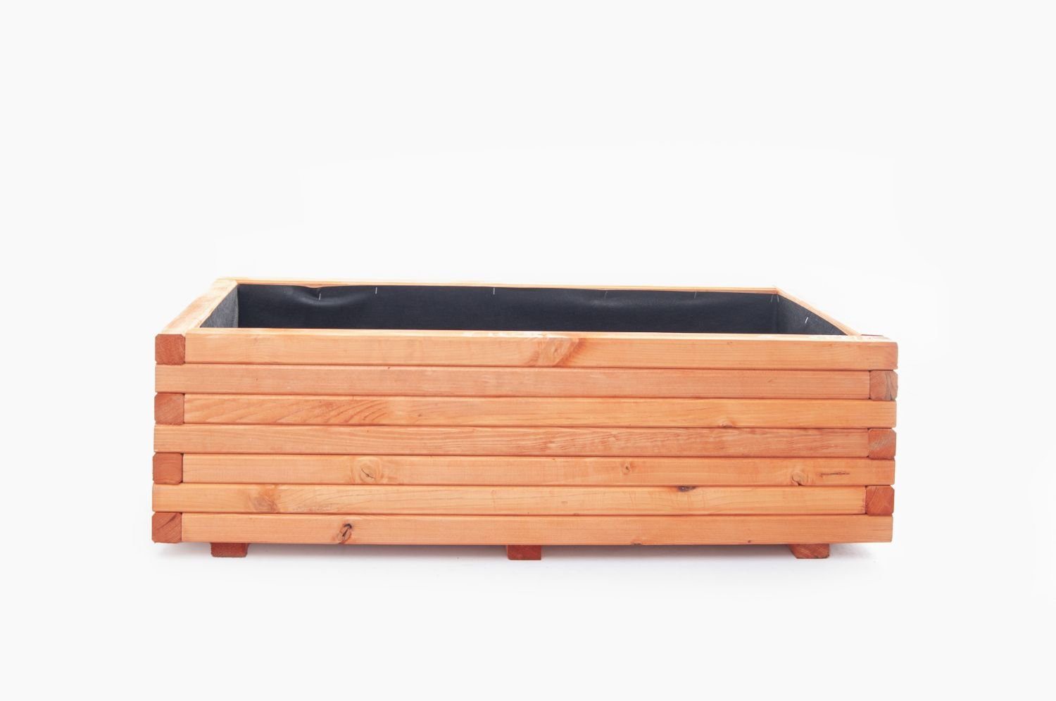 Mega-Holz Pflanzkübel Pflanzkübel Kiefer Farbton Pinie günstig online kaufen