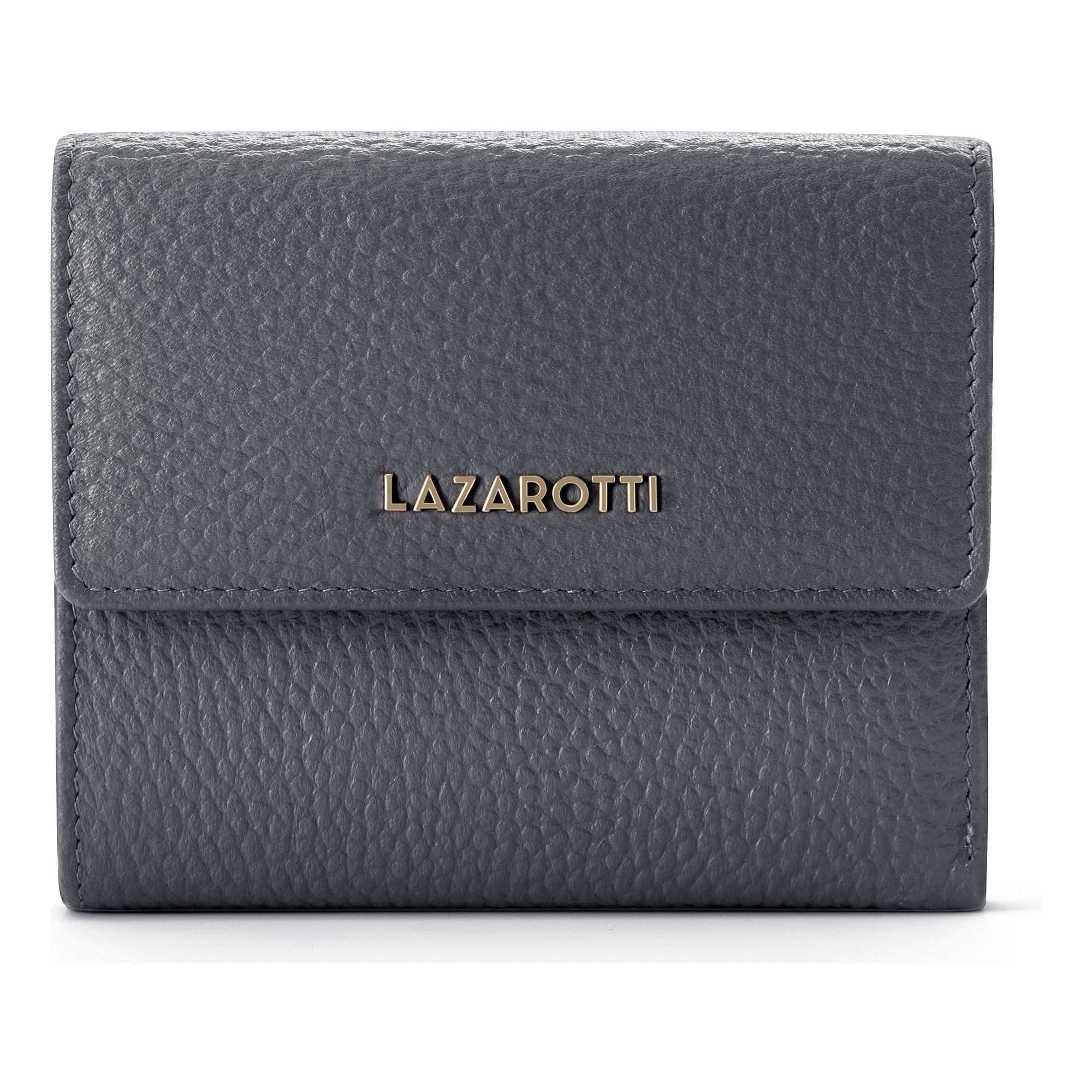 Lazarotti Geldbörse Bologna Leather Geldbörse Leder 12 cm