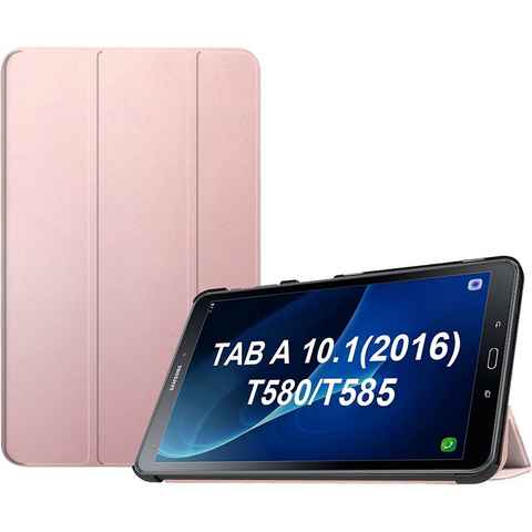 Fintie Tablet-Hülle für Samsung Galaxy Tab A 10,1 Zoll 2016 T580N / T585N 10,1 Zoll, Ultra Schlank Superleicht Ständer Hülle mit Auto Schlaf/Wach Funktion
