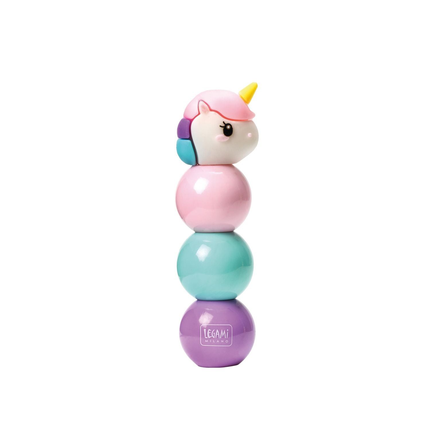 Legami Schülerkalender Legami 3-in-1 Textmarker - Einhorn