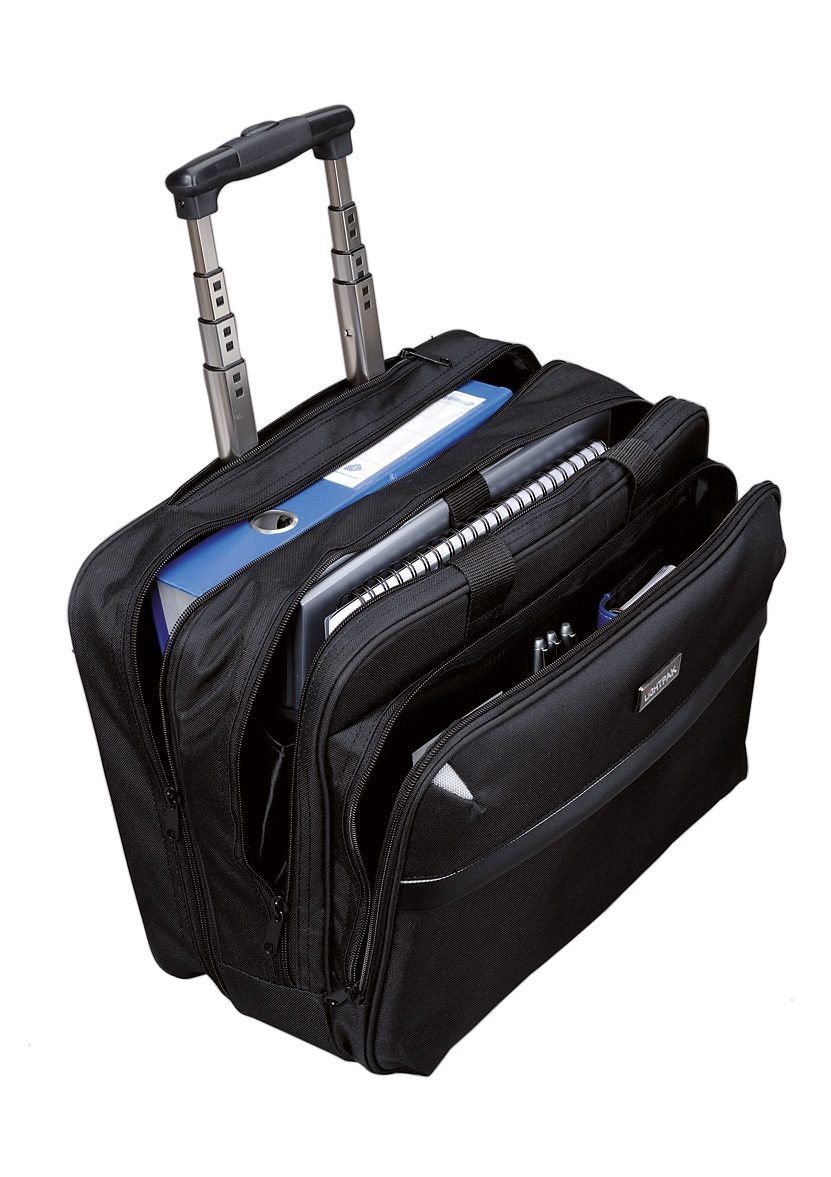 LIGHTPAK® Business-Trolley Laptopfach 2 XRay, Rollen, mit