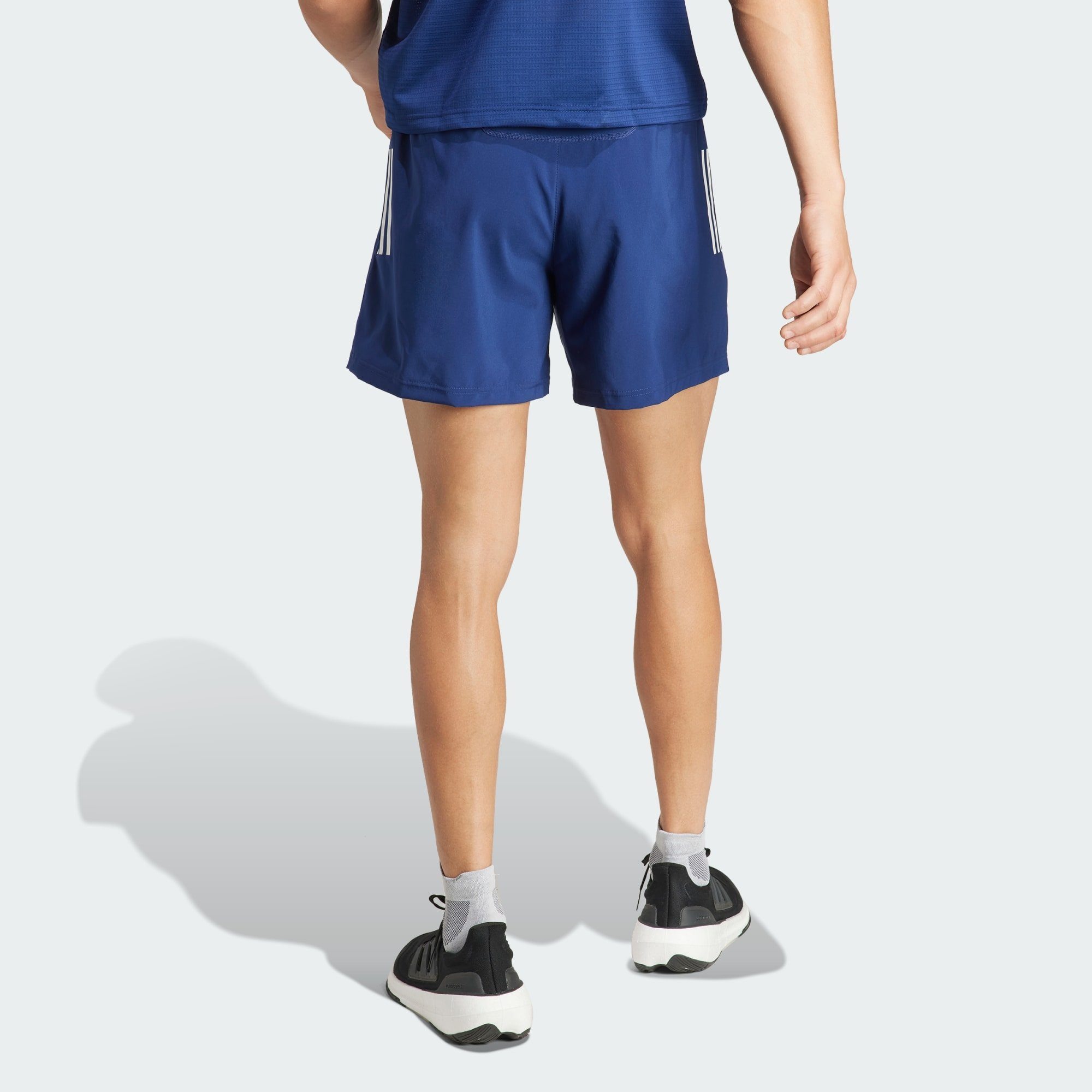 RUN OWN adidas THE Performance SHORTS Laufshorts Dark Blue