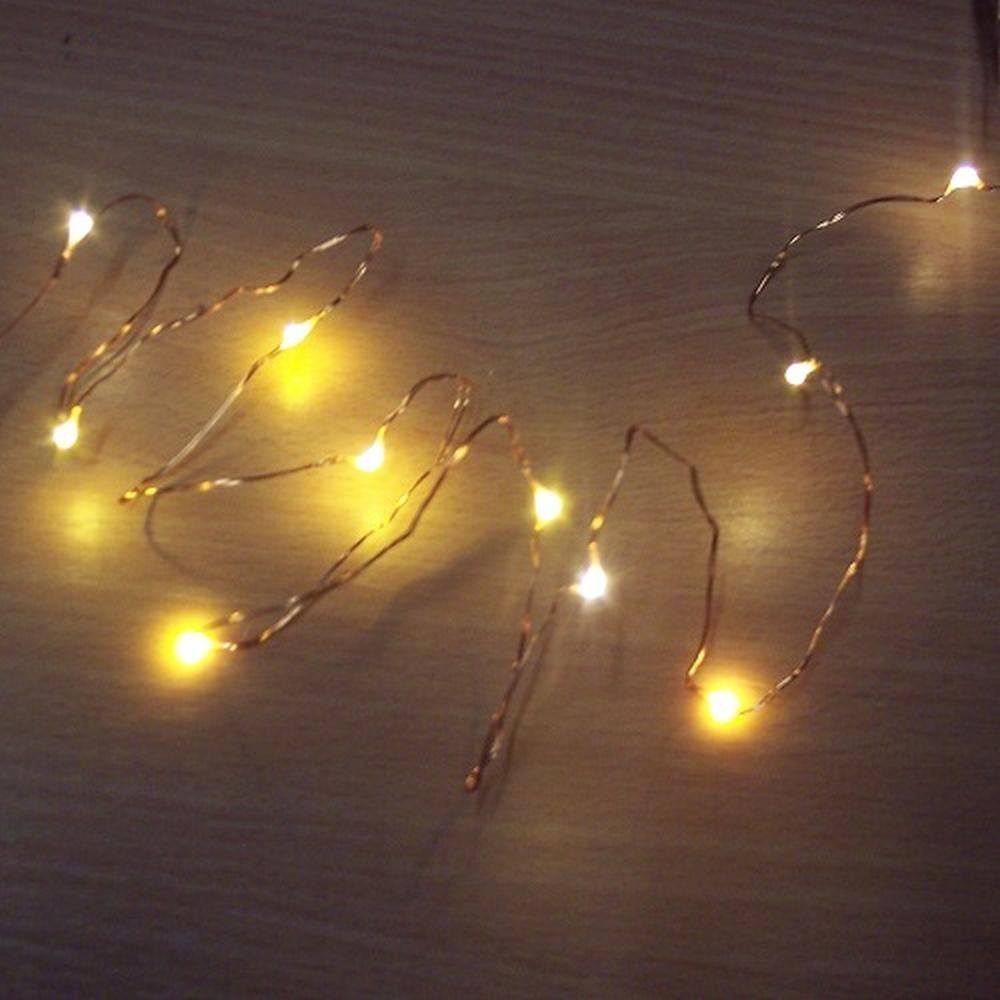 Nipach LEDLichterkette BI11552 10er LED Lichterkette Kupferdraht