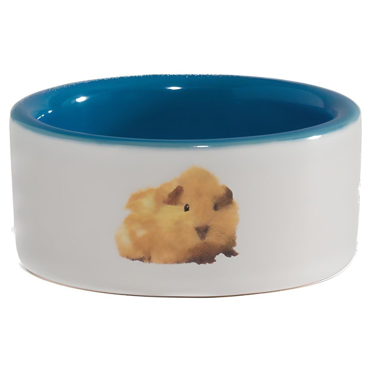 Futternapf Hamster-Napf Keramik blau
