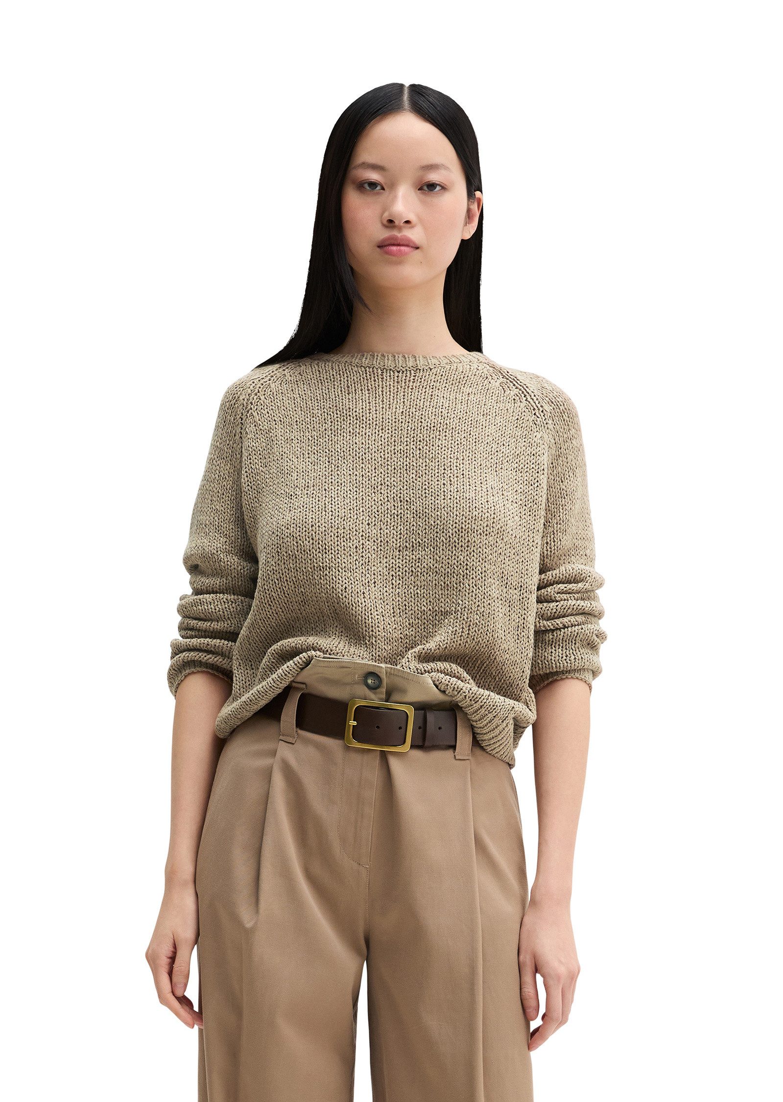 Marc O'Polo Strickpullover aus Bändchengarn