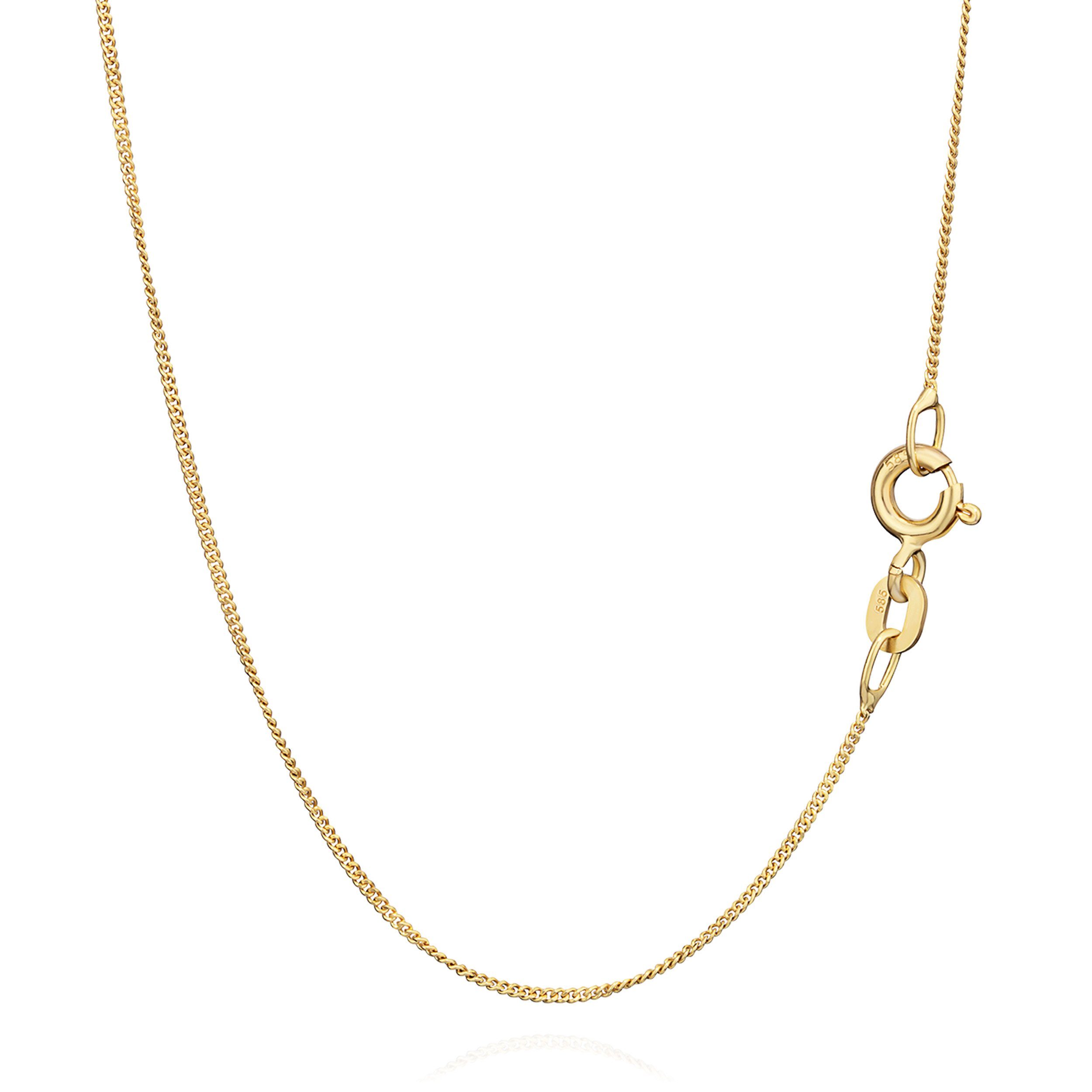 NKlaus Panzerkette 70cm Panzer Kette 585er Echt Gold Kette 1,7g Panze (1 St günstig online kaufen