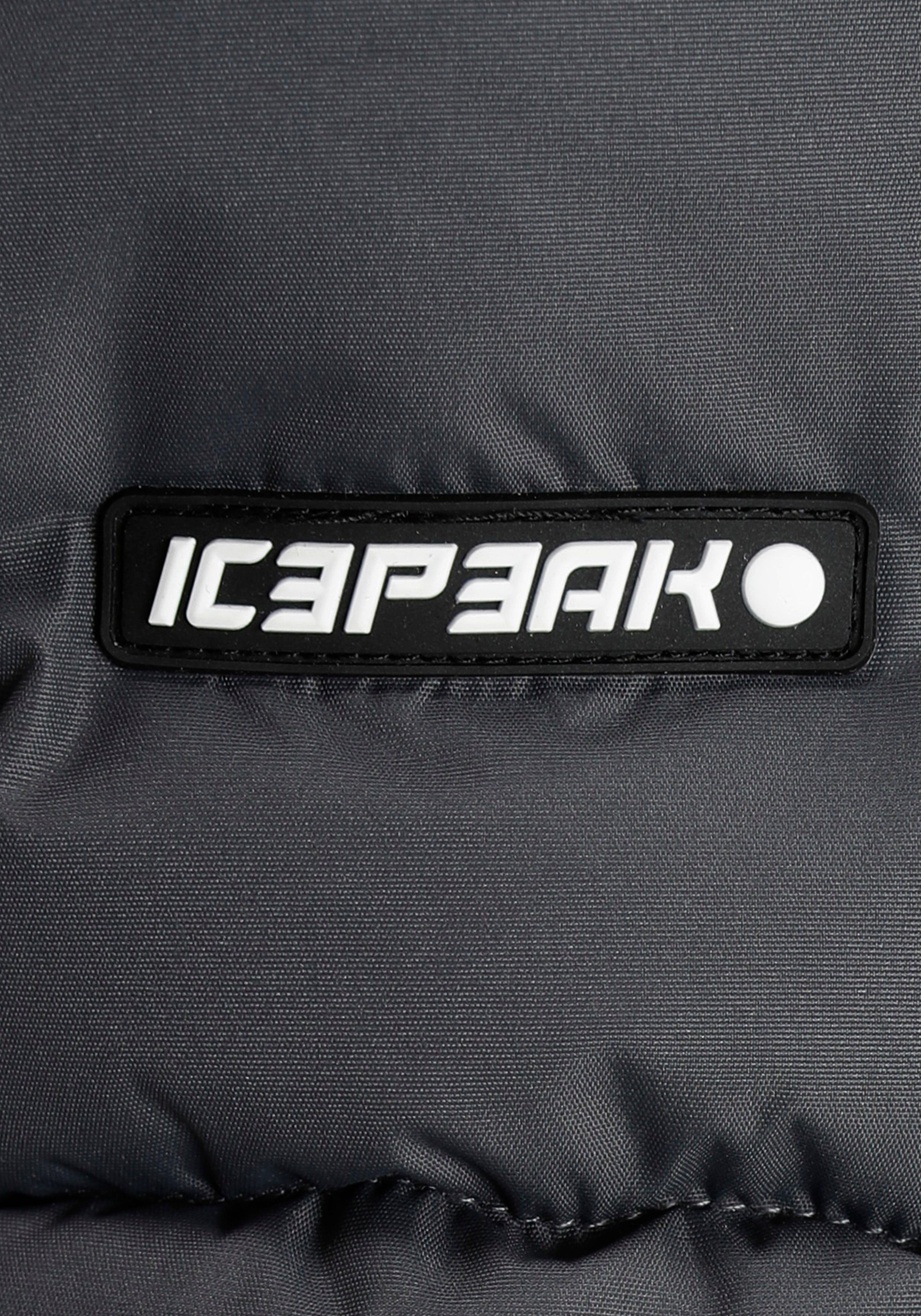 Icepeak Steppjacke PASCO - für Kinder grau & Wärmend Wasserabweisend Winddicht &