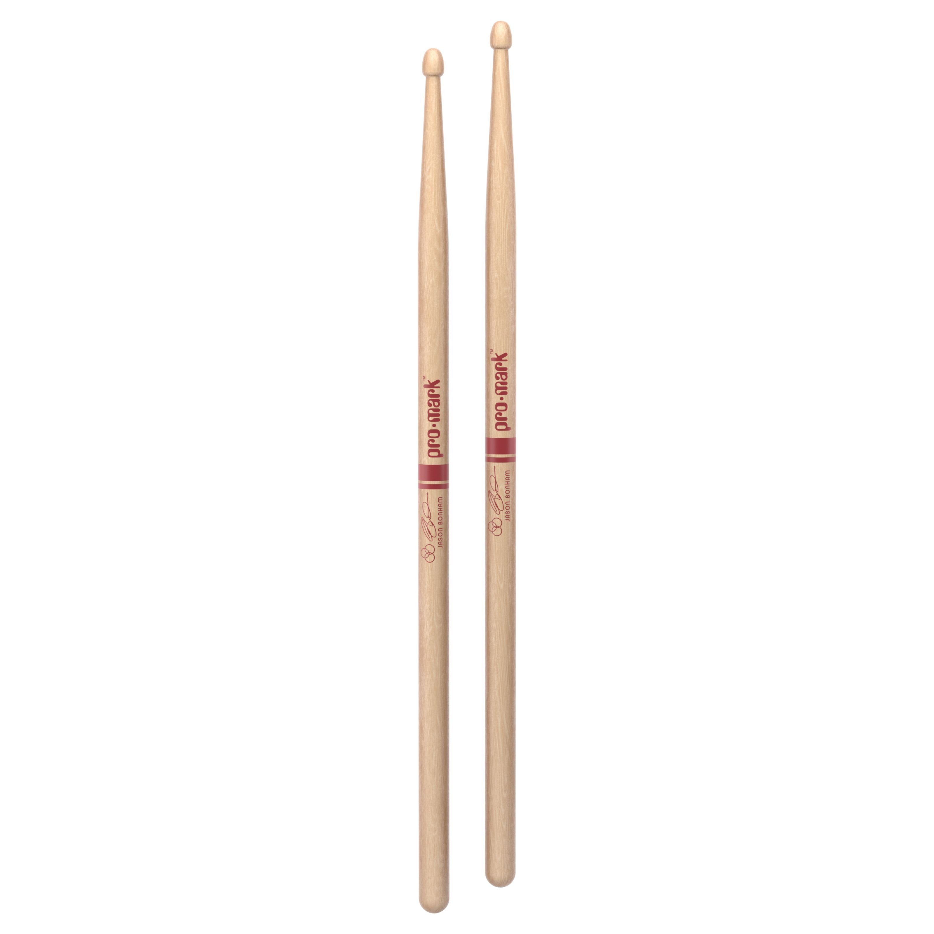 Promark Sticks Drumsticks (Jason Bonham Sticks SD531W, Sticks, Beater und Mallets, Drumsticks Holztip), Jason Bonham Sticks SD531W - Drumsticks