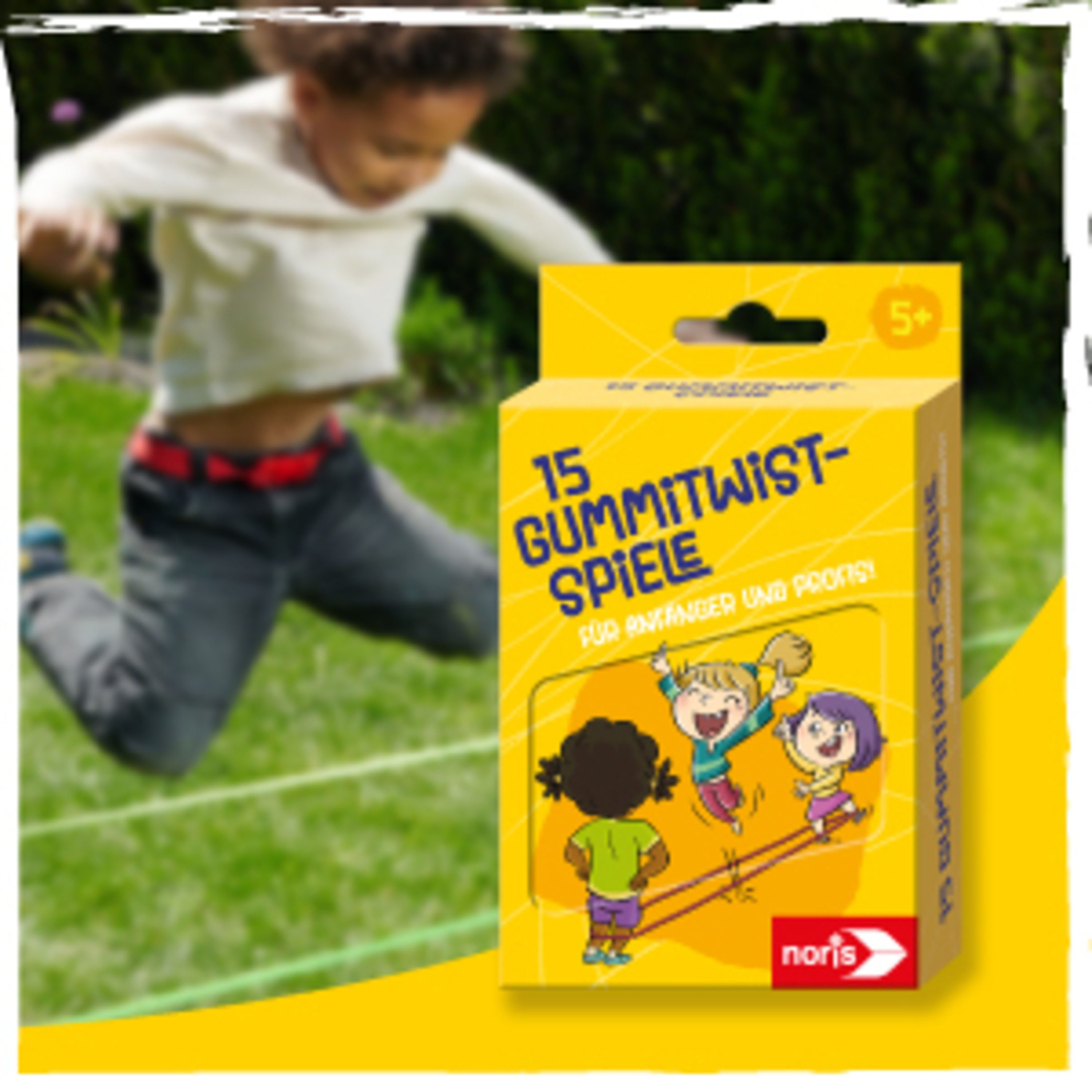 Noris Spiel Gummitwist Spiele, Hüpfspiel