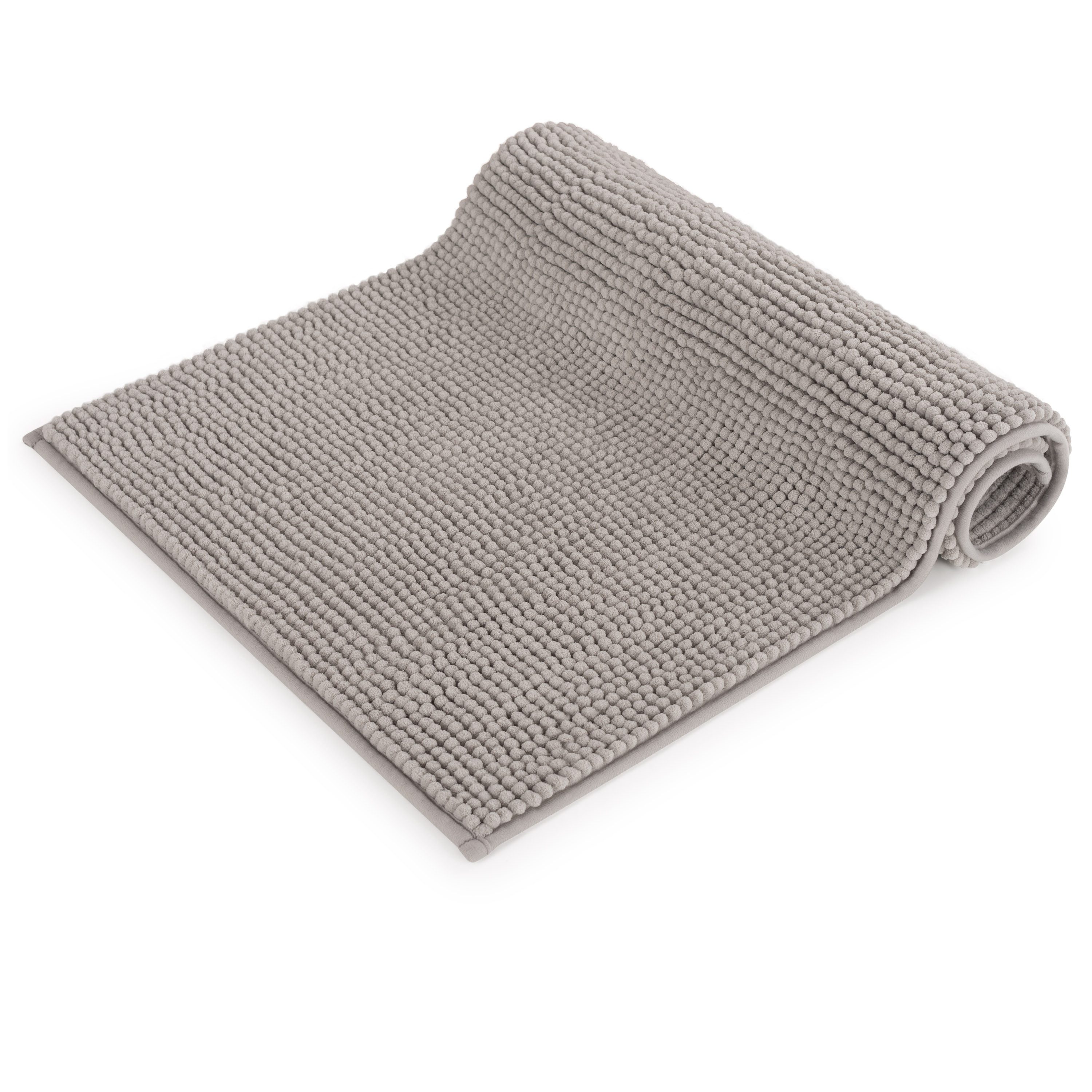 Blumtal Badematte Chenille weicher Badezimmerteppich, strapazierfähig, ruts günstig online kaufen