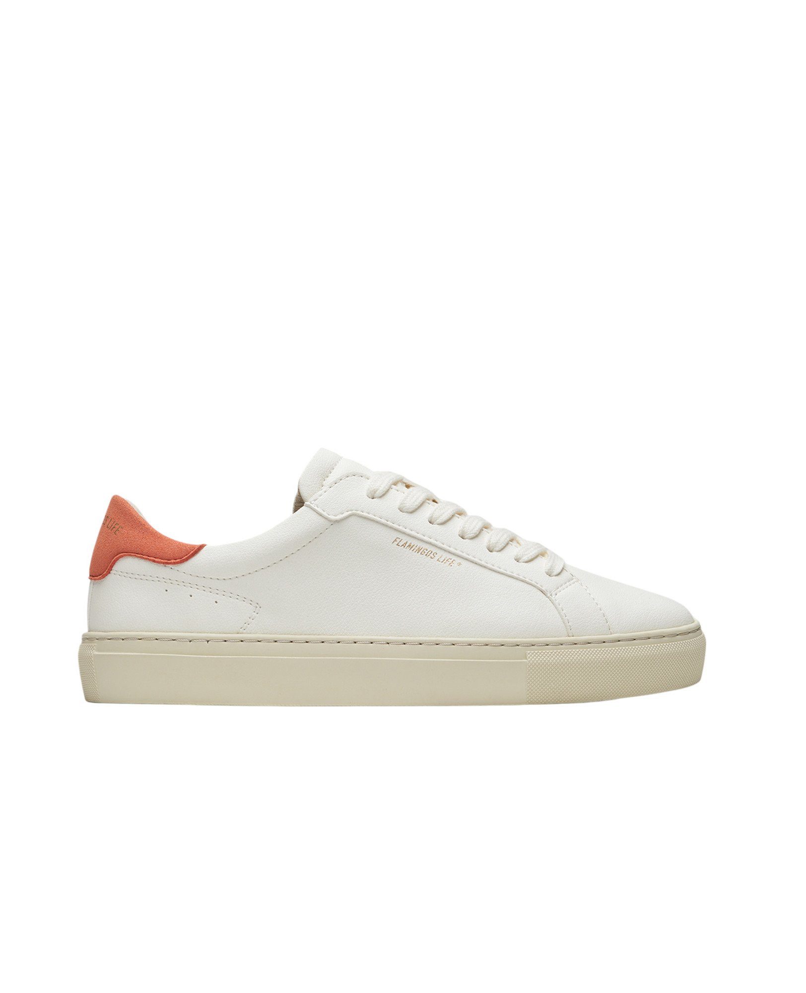 Flamingos Life Hampton Court - weiss/panna/tangerine Sneaker