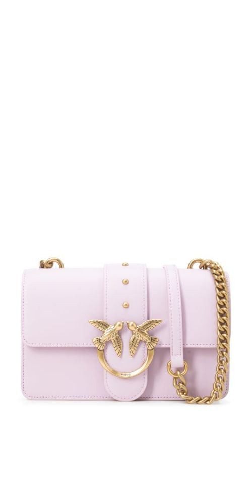 Handtasche Pinko Love One mini Schultertasche weiß