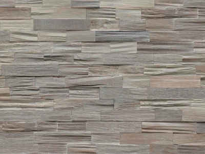Wandpaneel Indo Echtholzpaneel Axewood Bangkirai, BxL: 20x50 cm, 0,1 qm, (Packung, 5-tlg) schallreduzierende Wandverkleidung mit 3D-Effekt