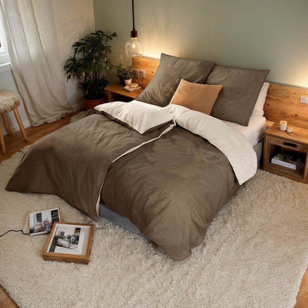 i@home Bettwäsche Wendebettwäsche aus 100% Baumwolle, 135x200 oder 155x220 günstig online kaufen