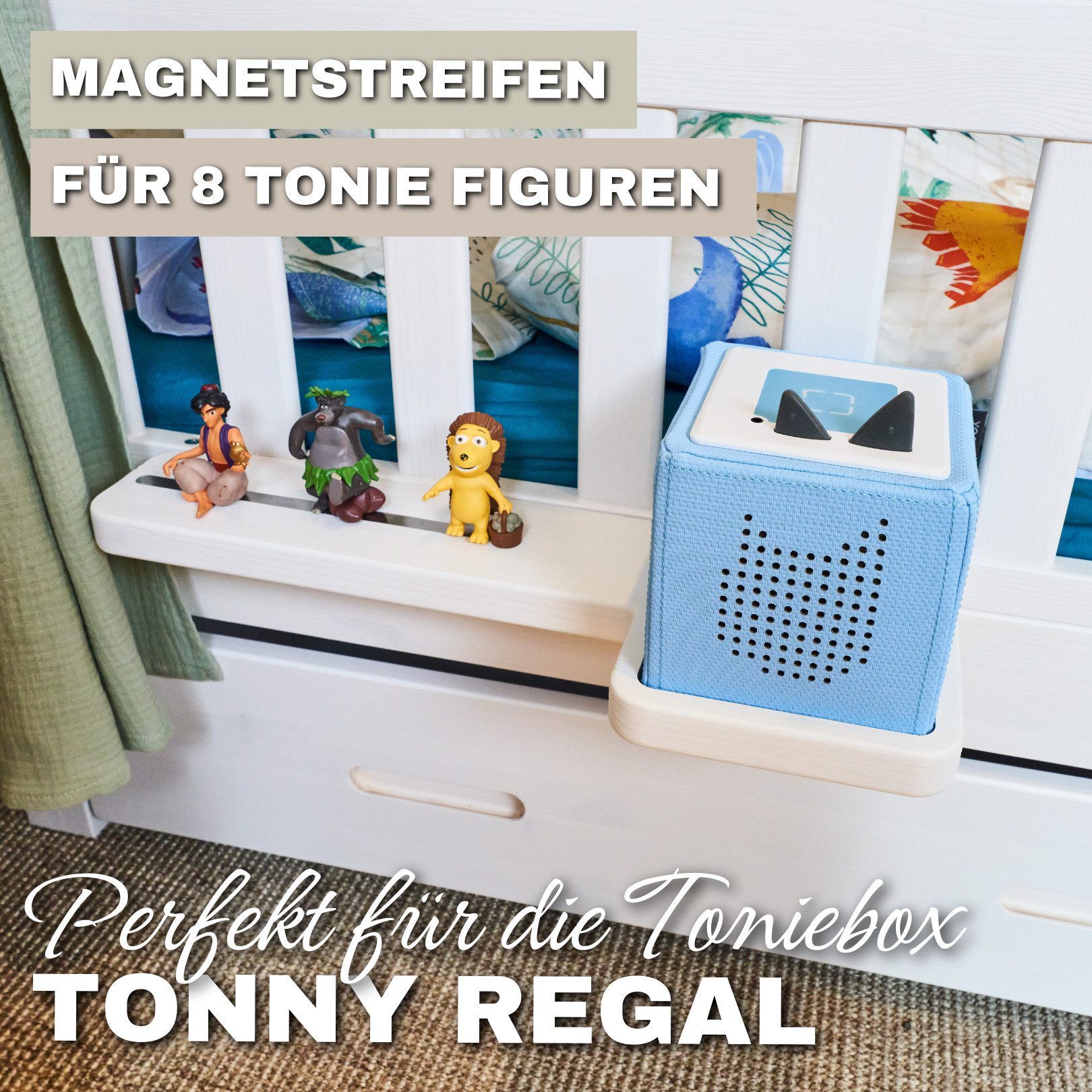 Alavya Home® Wandregal passend für Toniebox I speziell für Hausbett CLOUD, günstig online kaufen