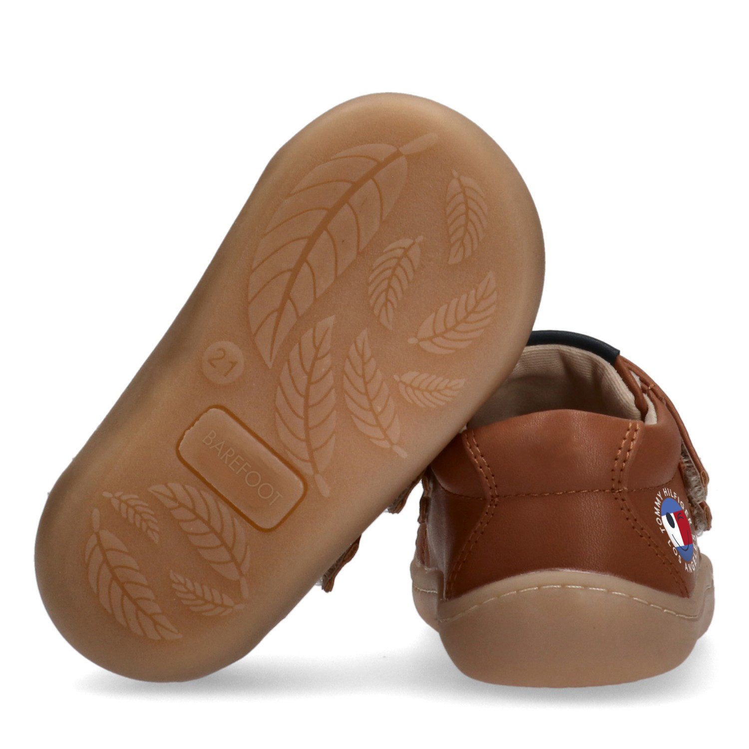 Tommy Hilfiger Lauflernschuh Barfußschuh, Halbschuh, Klettschuh mit Logoschriftzug