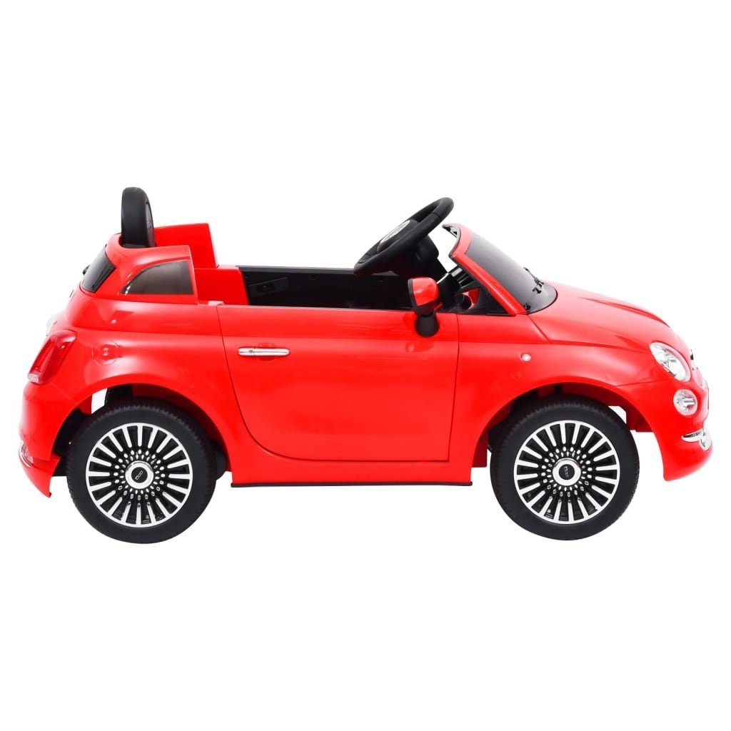 50 Fahrzeuge Kinderfahrzeug Elektro-Kinderauto Kinder-Elektroauto Fiat Batteriebetriebene Rot vidaXL