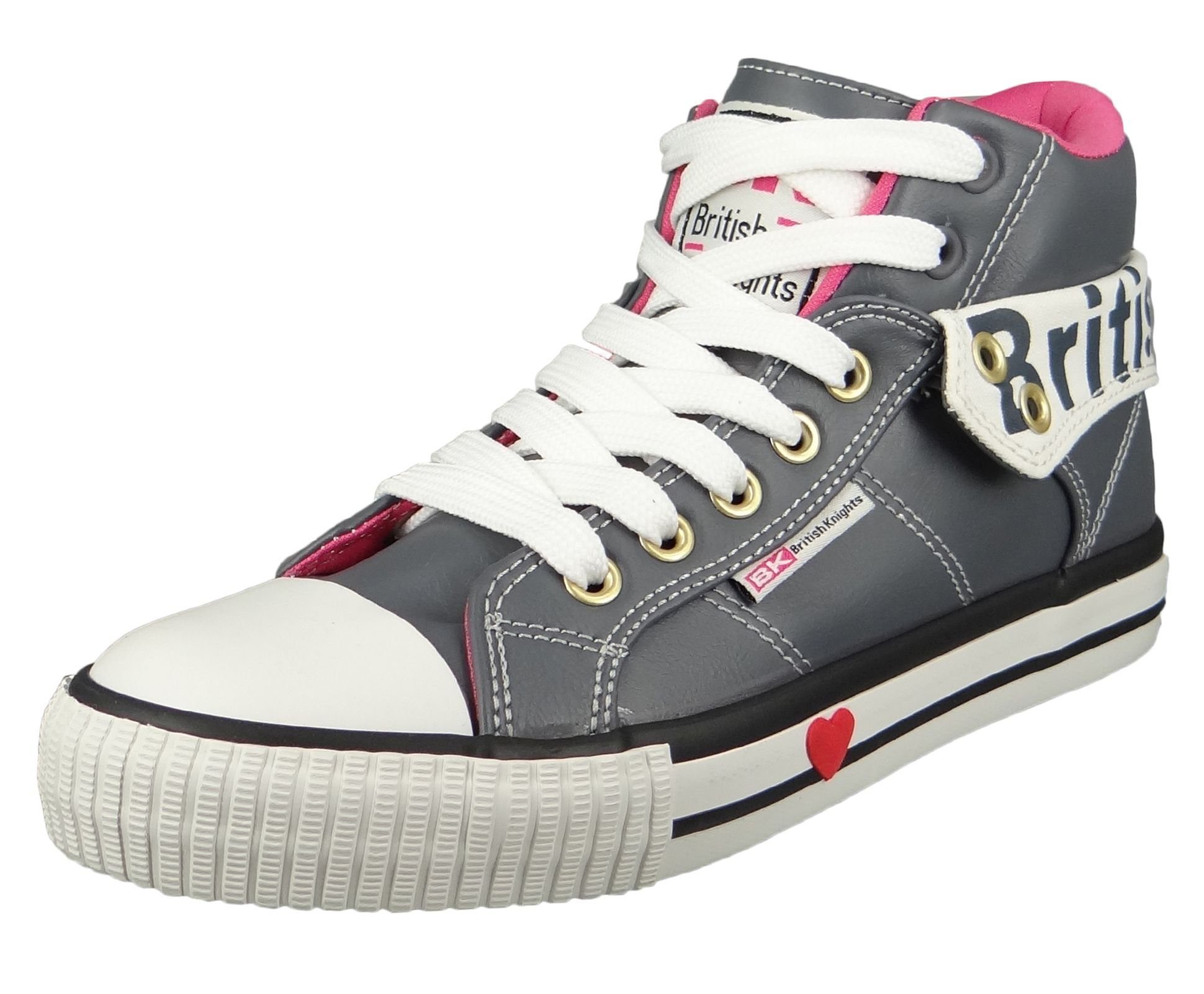 B46-3701-01 Roco DK Grey Fuchsia Sneaker