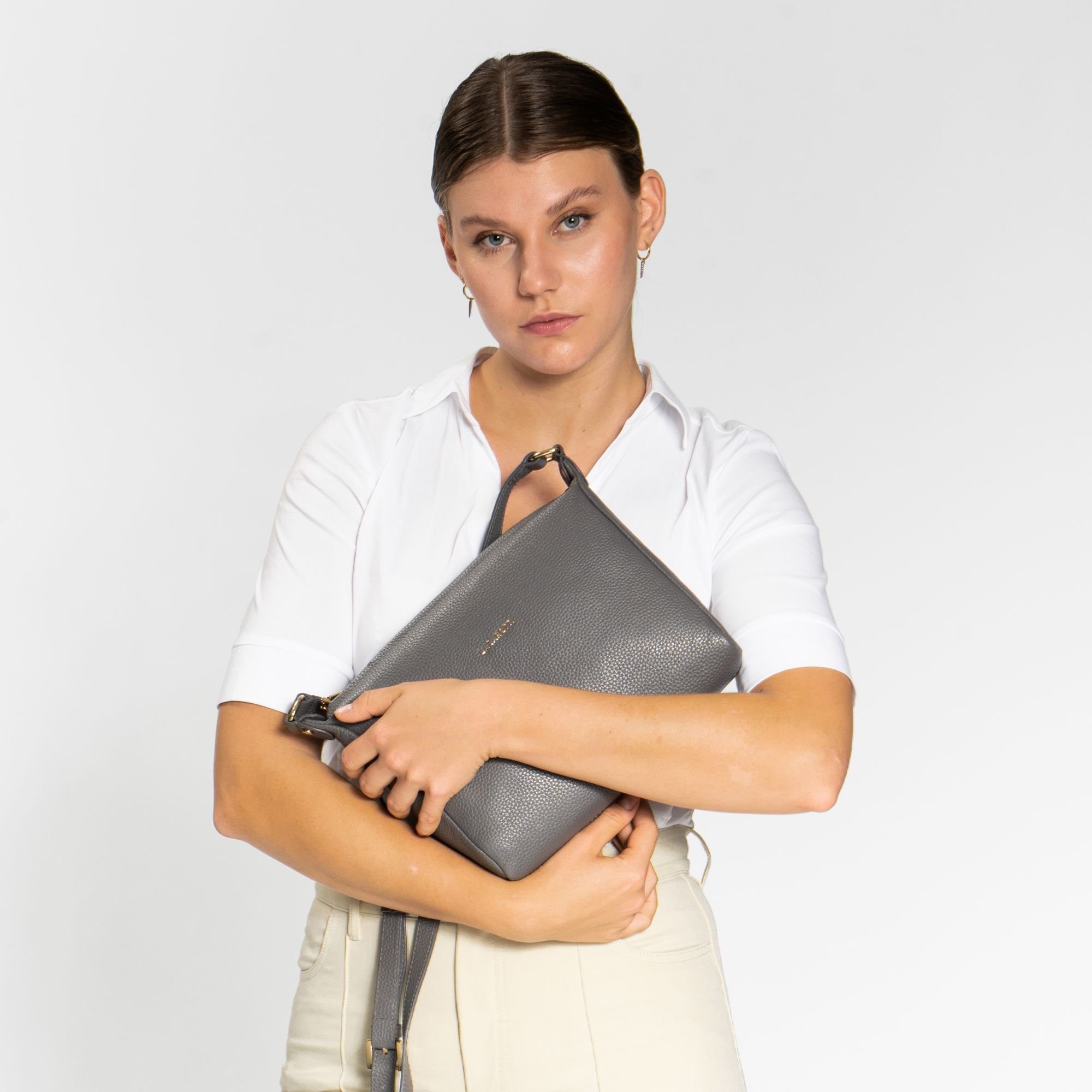 Lazarotti Umhängetasche Bologna Leather, Leder