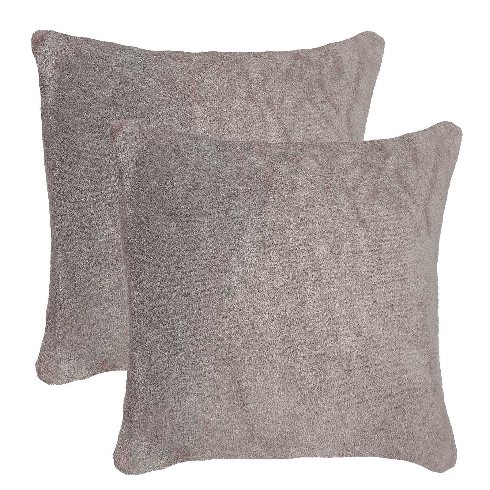 Casa Colori Kissenbezug Fleece Kissenbezug 60x60 günstig online kaufen