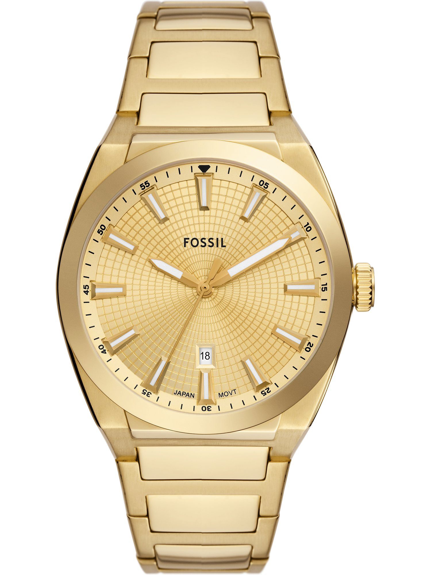 Fossil Quarzuhr Fossil Herren-Uhren Analog Quarz
