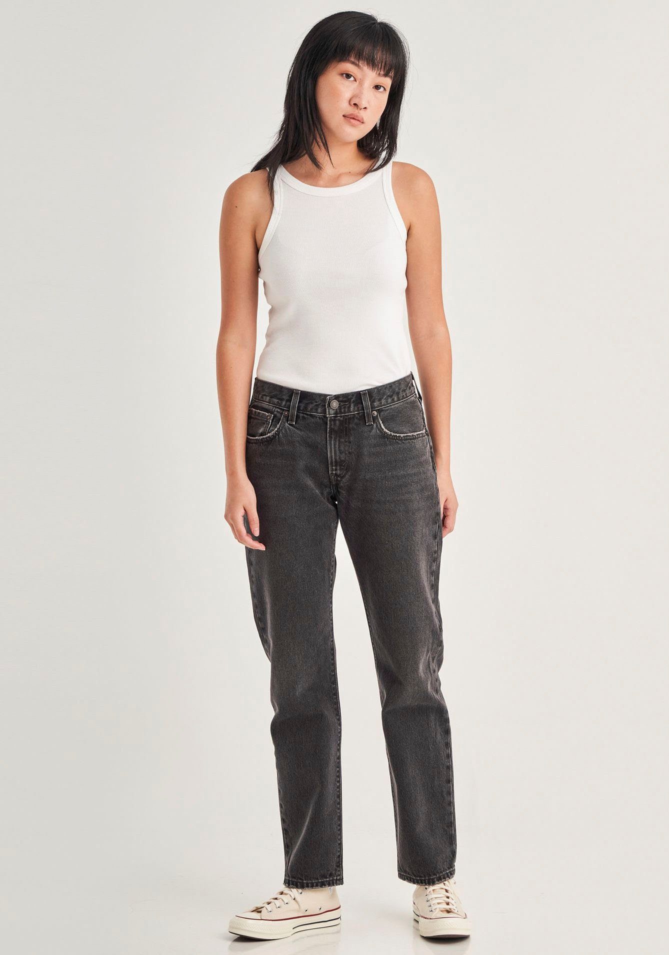 black MIDDY Gerade Levi's® STRAIGHT Jeans