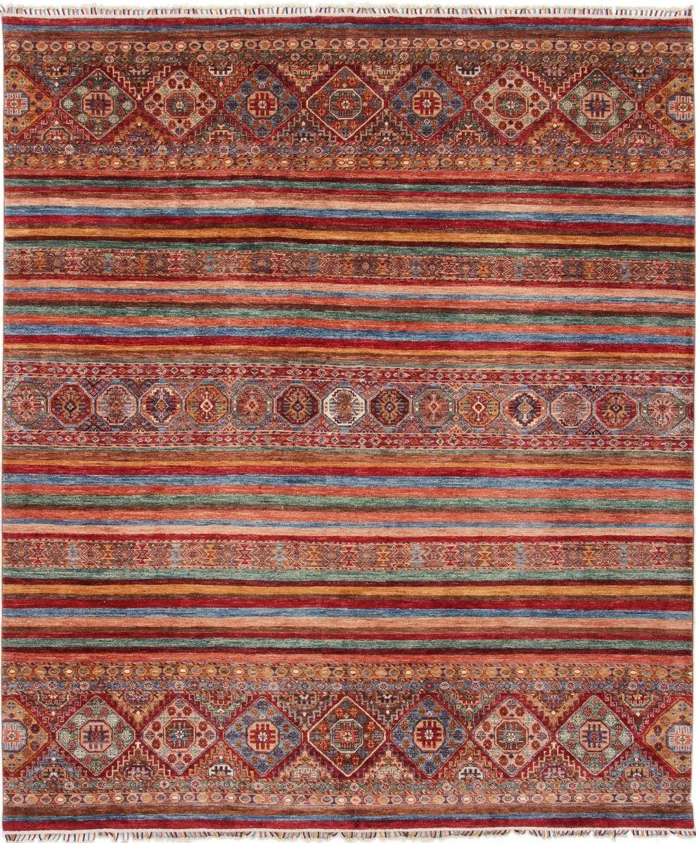 Orientteppich Arijana Shaal 258x306 Handgeknüpfter Orientteppich, Nain Trading, rechteckig, Höhe: 5 mm