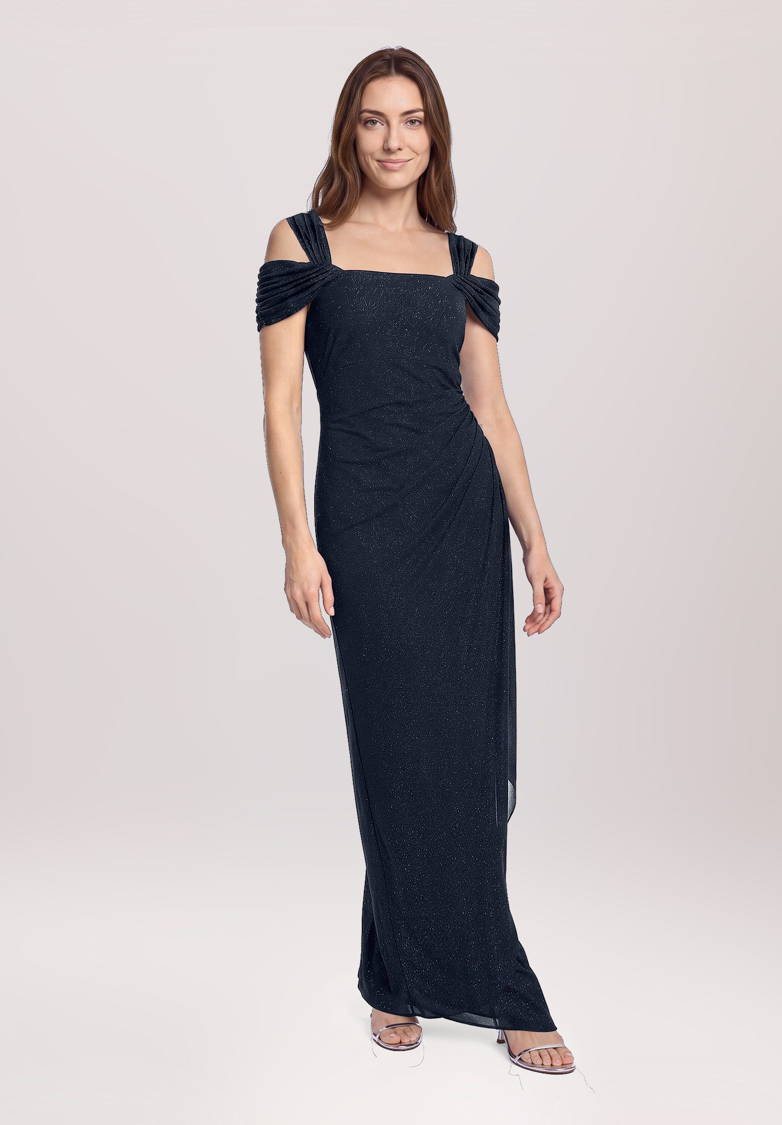 Vera Mont Abendkleid Damen im Glitzer-Look