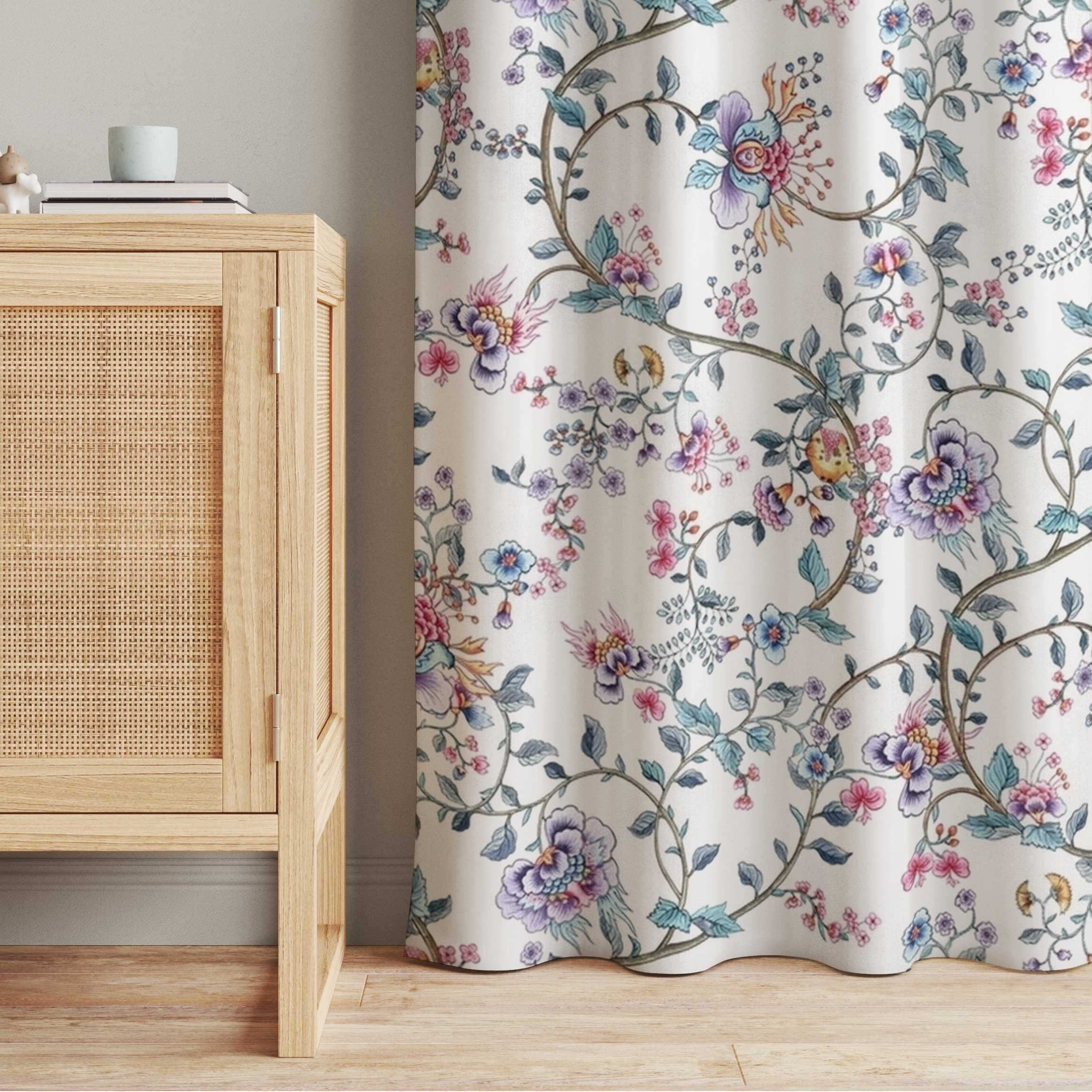 Bilderdepot24 Vorhang Gardine Natur Muster Vintage günstig online kaufen
