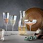 BUTLERS Sektglas »SMERALDA Champagnerschale mit Goldrand 400ml«, Glas, mundgeblasen, Bild 2