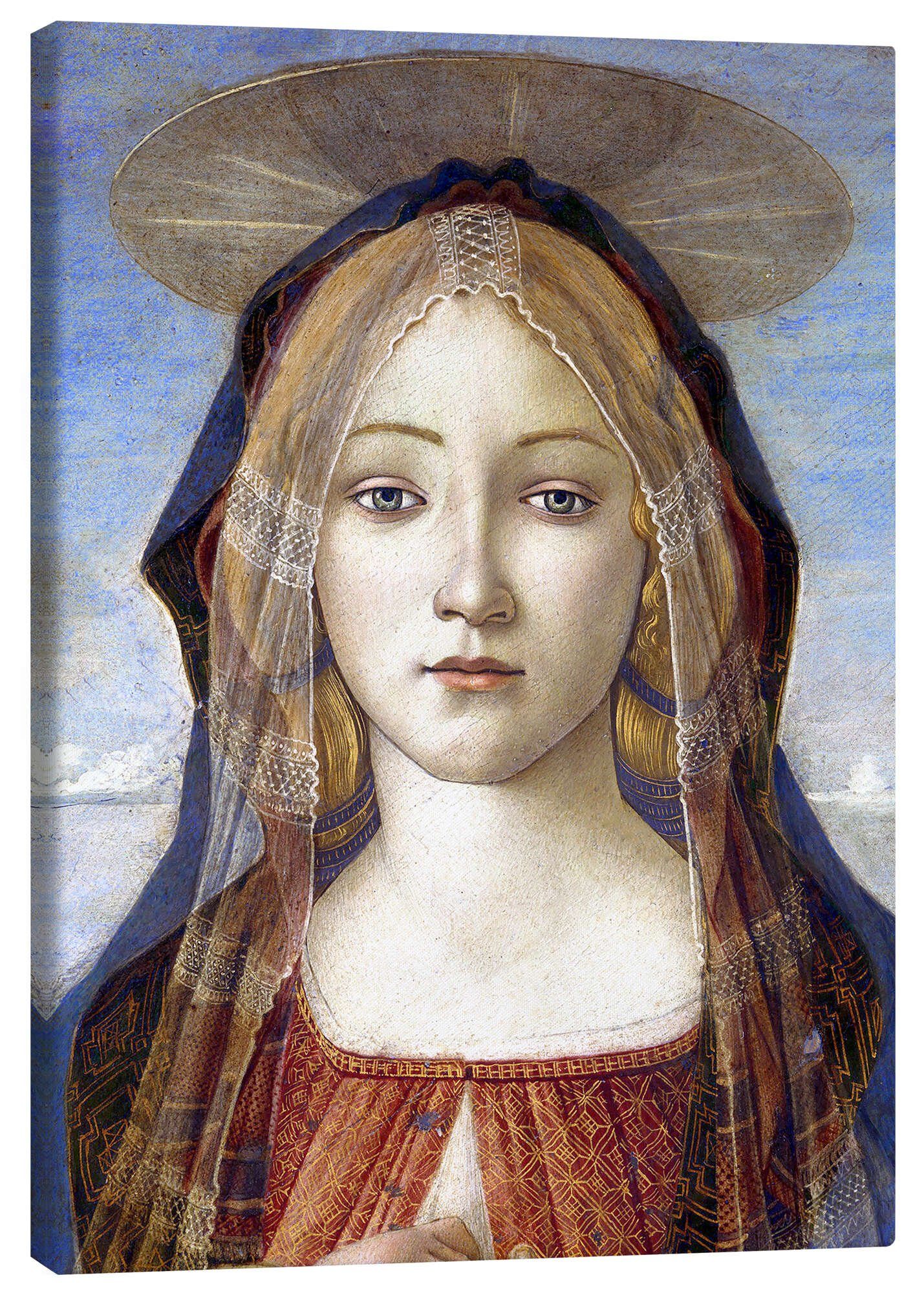 Wandbild Jungfrau und das Kind mit Johannes (Detail)