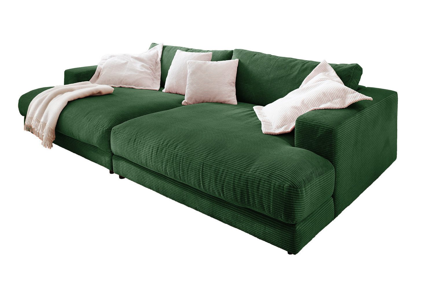 KAWOLA Big-Sofa MADELINE, Couch Stoff oder günstig online kaufen
