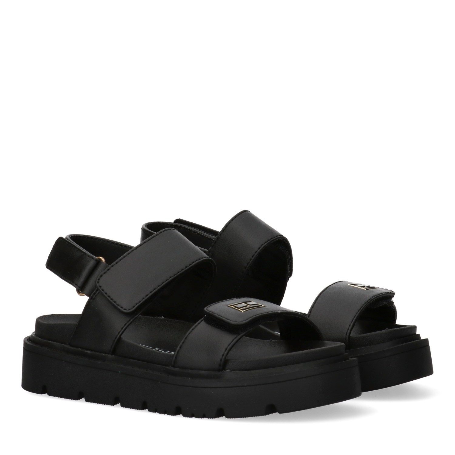 Tommy Hilfiger Sandale Klettschuh, Sommerschuh mit Logo-Schmuckelement