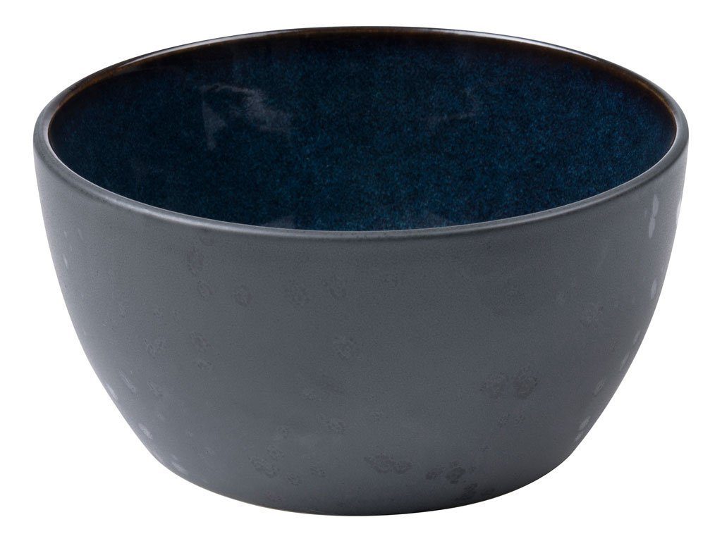 Bitz Schüssel Gastro black / dark blue, Steinzeug, d: 14 cm / h: 7 cm