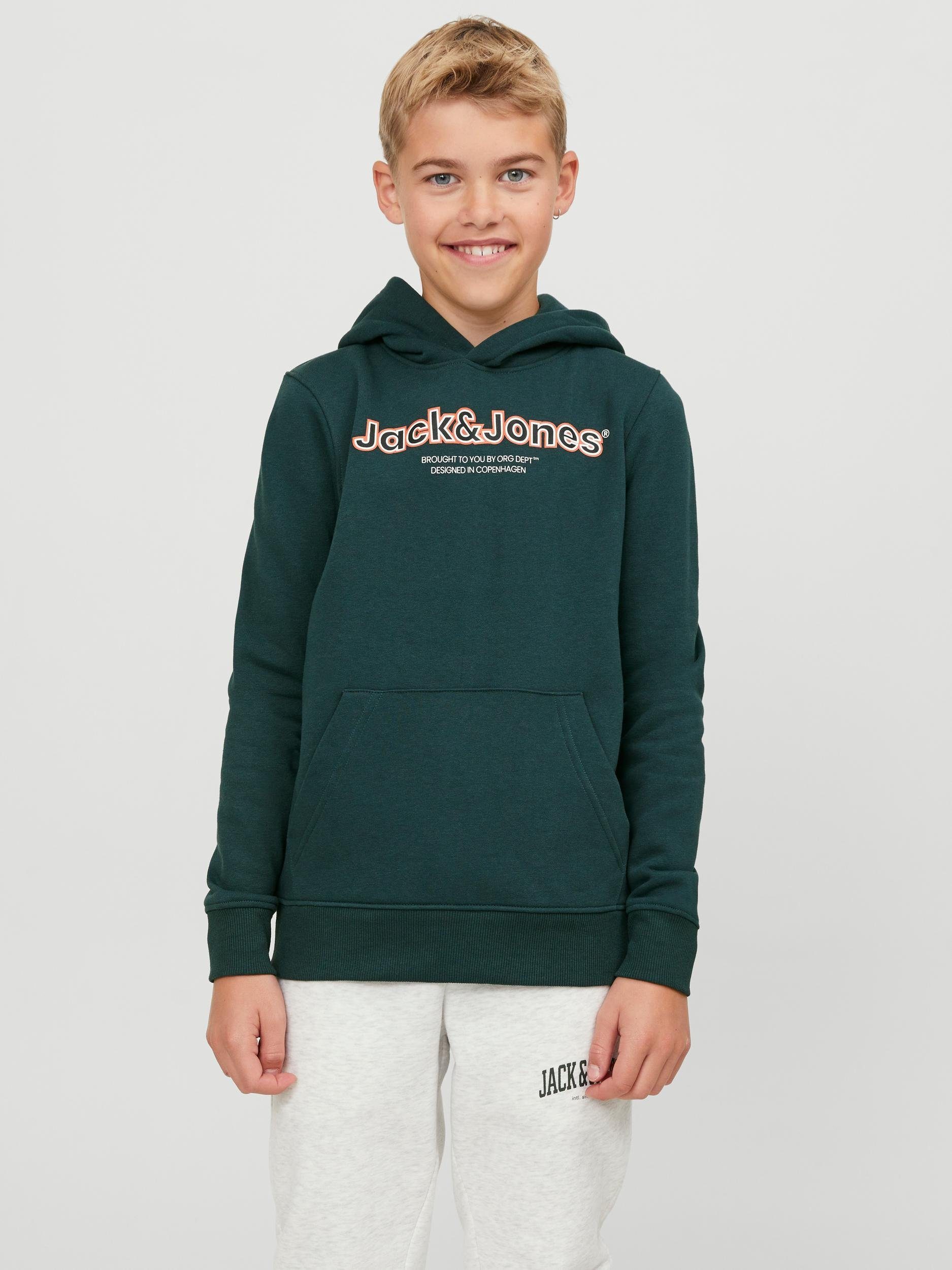 Jack & Jones Junior Kapuzensweatshirt JORLAKEWOOD SWEAT HOOD BF JNR Magical Forest | Sweatshirts