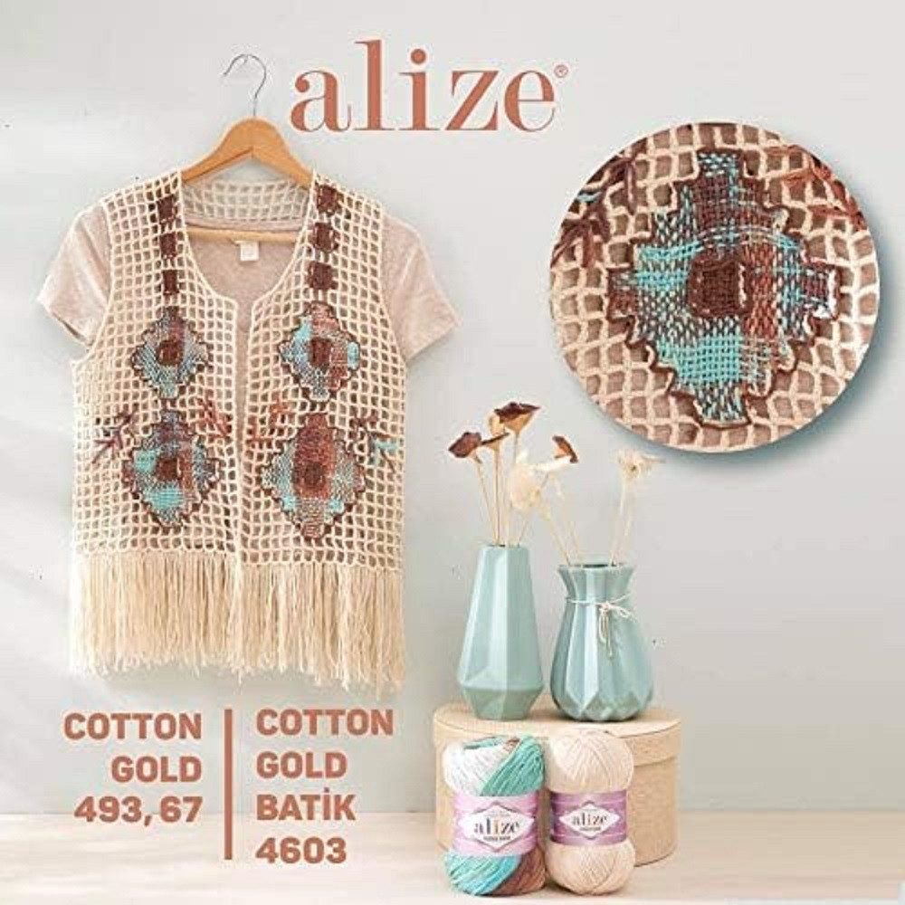 Alize 5 x ALIZE Cotton Gold Häkelwolle, 330 m, Handstrickgarn,Premium Wolle, Amigurumi – Bild 4 von 5