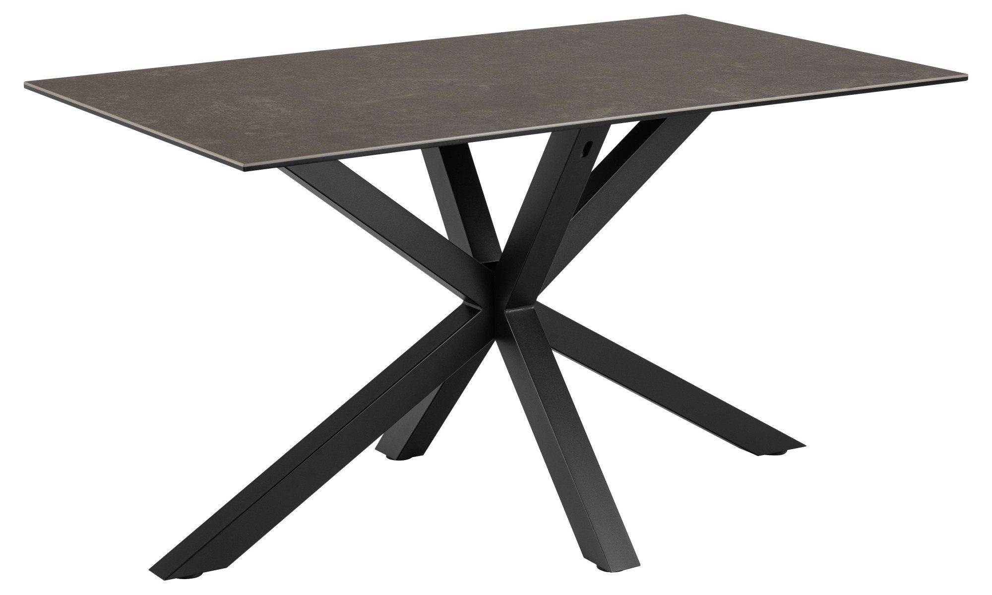 ACTONA GROUP Esstisch Heaven, Tisch, Tischplatte aus Keramik, Kreuzgestell, günstig online kaufen