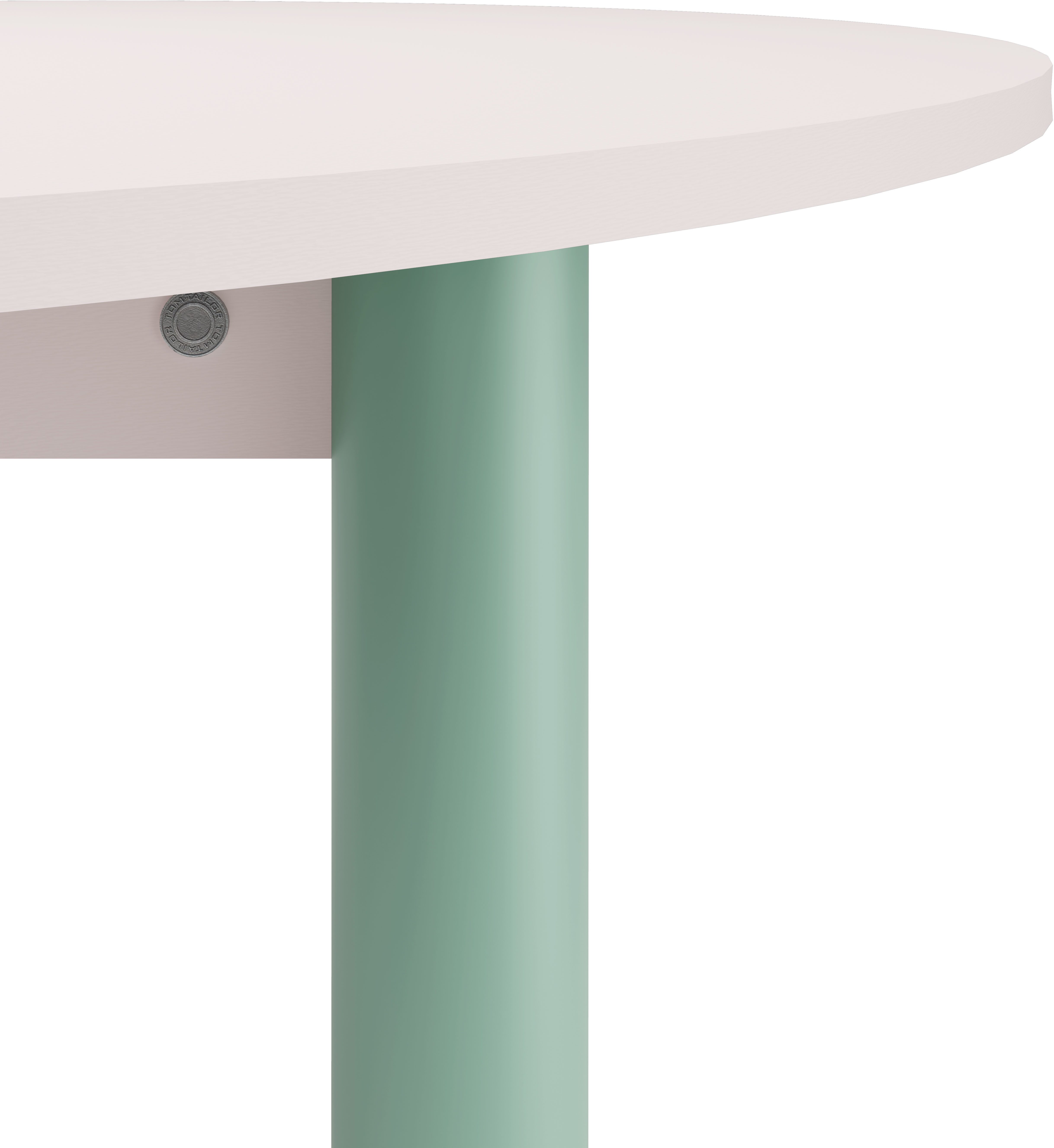 TOM TAILOR HOME Esstisch COLOR TABLE (1-St), Esstisch, 4-Fuß, 3 Größen, 3 Dekorfarben, 4 Fußfarben, ABS-Kante