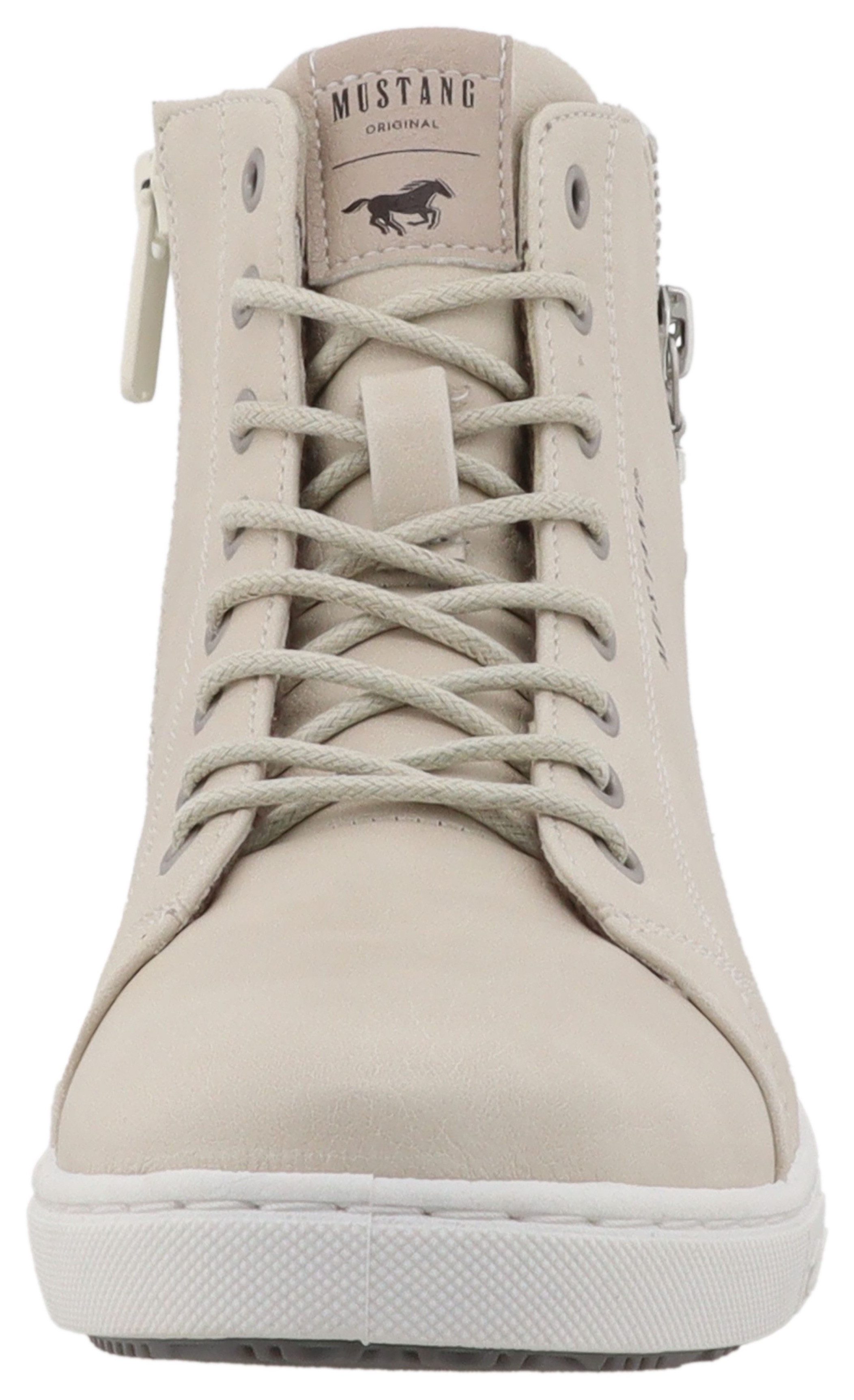 Mustang Shoes Tuala Winterstiefelette Schnürboots mit Reißverschluss – Bild 4 von 5